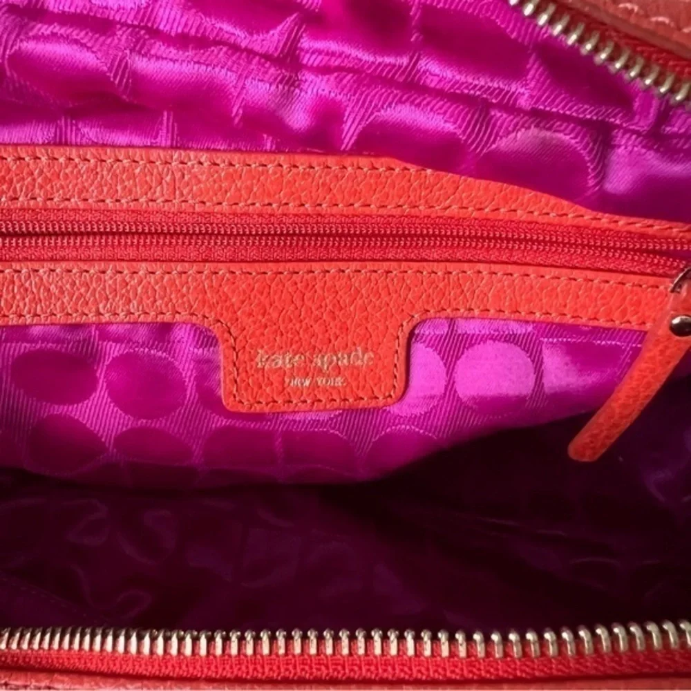 Kate Spade Authentic Simone Union Square Seasonal Coral Bag - Picture 5 of 10